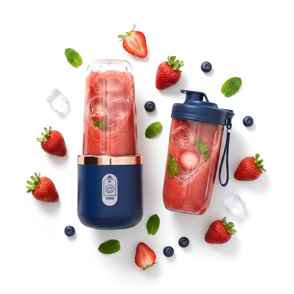 Blender Flat Lay